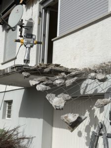 Abriss- und Abbrucharbeiten